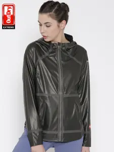 Columbia Charcoal Grey & Black OutDry Ex Reversible Outdoor Rain Jacket