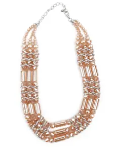 ODETTE Gold-Toned Beaded Necklace
