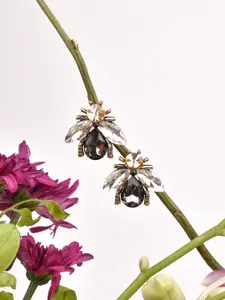 BEWITCHED Multicoloured Honey Bee Shaped Contemporary Studs
