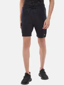 Ajile by Pantaloons Men Navy Blue Slim Fit Running Sports Shorts