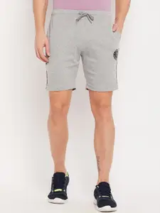 Duke Men Grey Mid Rise Regular Fit Sports Shorts