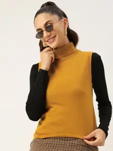 DressBerry Women Mustard Pullover