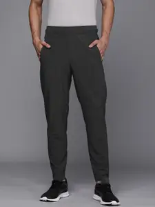 Nike Men Grey Solid Standard Fit DNA Basketball Woven Basketball Track Pants