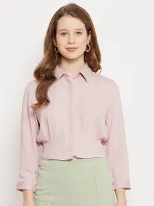 Madame Women Pink Casual Shirt