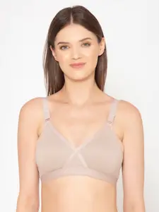 GROVERSONS Paris Beauty GROVERSONS Woman Paris Beauty Non-Padded Non Wired Full Coverage Cotton Rich X Frame Bra