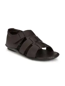 Eego Italy Men Brown Comfort Sandals
