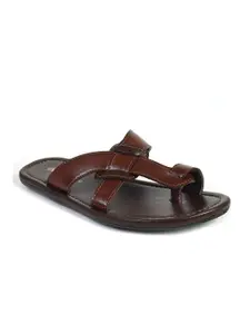 Ajanta Ajanta Men Brown Comfort Sandals