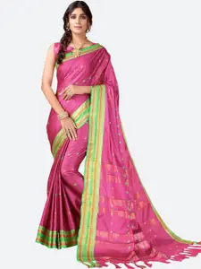 Pure Silk Completely Handwoven Narayan Peth Saree ( THESE SAREES ARE W –  Essence of India