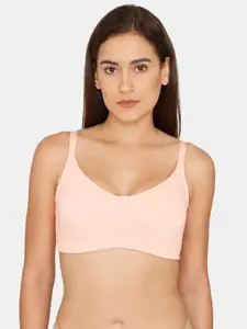 Zivame Pink Non Padded Non-Wired Bra