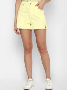 AMERICAN EAGLE OUTFITTERS Women Yellow Shorts