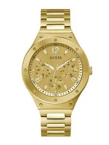 GUESS Men SCOPE Bracelet Style Straps Analogue Multi Function Watch GW0454G2