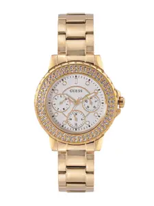 GUESS Women Bracelet Style Straps Analogue Multi Function Watch GW0410L2