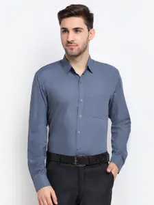 JAINISH Men Grey Comfort Formal Shirt