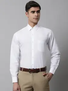 JAINISH Men White Comfort Formal Shirt