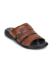 Liberty Men Tan Comfort Sandals