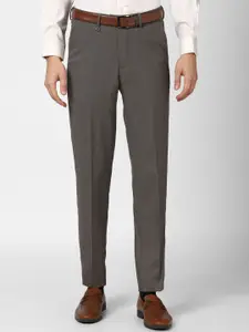 Van Heusen Men Grey Trousers