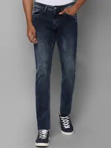 Allen Solly Men Navy Blue Slim Fit Heavy Fade Jeans