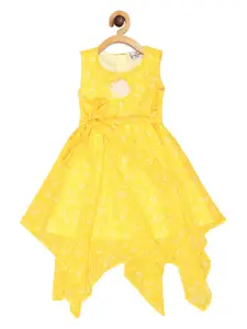 Creative Kids Yellow Floral Dress