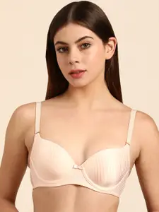 Triumph Nude-Coloured Underwired Lightly Padded T-shirt Bra