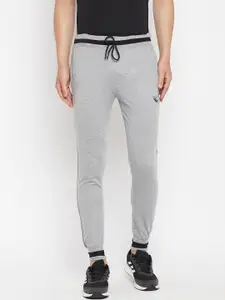 FirstKrush Men Grey Solid Cotton Joggers