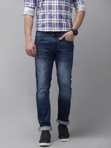 Pepe Jeans Men Blue Vapour Slim Fit Light Fade Stretchable Jeans