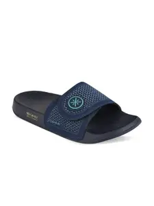 Campus Men Navy Blue Sliders