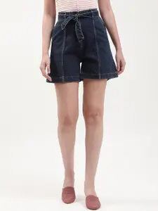 ELLE Women Blue Denim Shorts