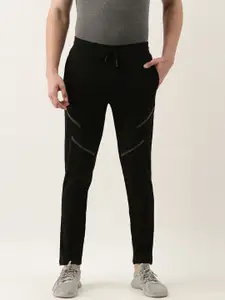 Sweet Dreams Men Black Striped Track Pants