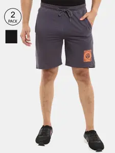 V-Mart Men Pack of 2 Sports Shorts