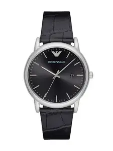 Emporio Armani Men Black Analogue Watch AR2500