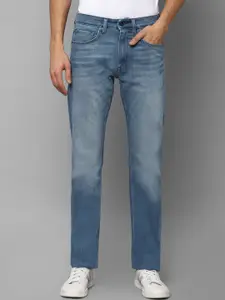Louis Philippe Jeans Men Blue Heavy Fade Jeans