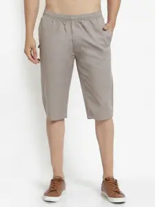 SAPPER Men Grey Slim Fit Outdoor Shorts