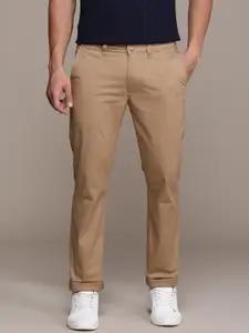 Nautica Men Mid Rise Slim Fit Chinos Trousers