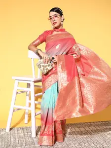 Saree mall Ethnic Motifs Saree With Woven Design Border