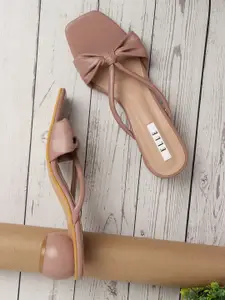 ELLE Pink Block Heels