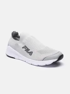 FILA Men Grey Running Non-Marking Shoes