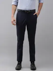 Arrow Men Checked Original Tapered Fit Trousers