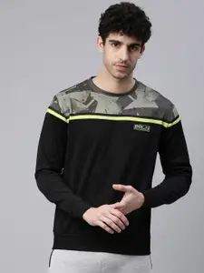 Proline Active Men Black Sweatshirt