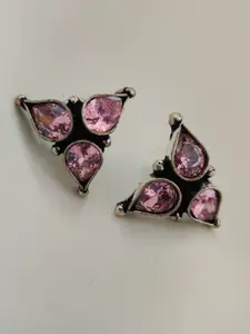 Binnis Wardrobe Pink Contemporary Studs Earrings