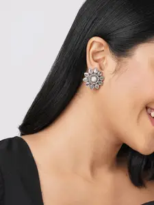 Binnis Wardrobe Pink Contemporary Studs Earrings