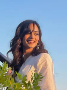 Binnis Wardrobe Silver-Toned Contemporary Jhumkas Earrings