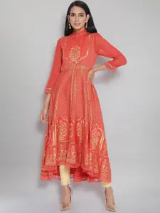 AURELIA Printed Flared kurta