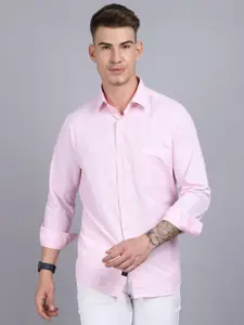 Cantabil Men Pink Formal Shirt