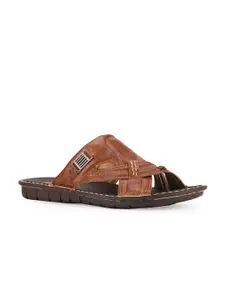 Bata Men Brown Sandals