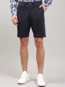 GANT Men Navy Blue Cotton Shorts