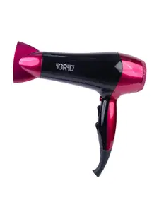iGRiD BLHC-1687 Professional Powerful Hair Dryer 2200W Detachable Concentrator - Red