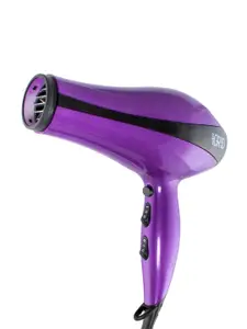 iGRiD BLHC-1645 Professional Powerful Hair Dryer 2200W Detachable Concentrator - Purple