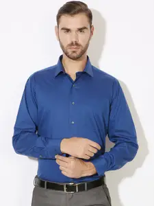 Van Heusen Men Blue Slim Fit Formal Shirt