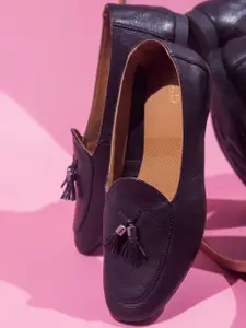 Inc 5 Women Black Fashion Loafers