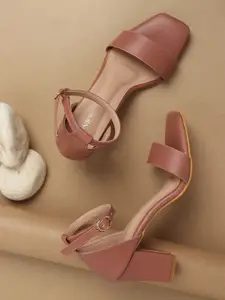 ICONICS Pink Block Pumps